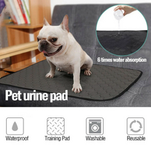 Load image into Gallery viewer, Washable Pet Dog Pee Pad Reusable Cat Puppy Training Pad Absorbent Mat