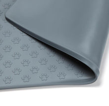 Load image into Gallery viewer, Silicone Pet Feeding Mat Waterproof Dog Food Mat with Raised Edge