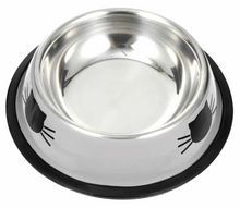 Load image into Gallery viewer, Anti Slip Stainless Steel Dog Cat Feeding Feeder Food Water Bowl