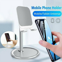 Load image into Gallery viewer, Universal Adjustable Tablet Cell Phone Desktop Mount Stand Holder