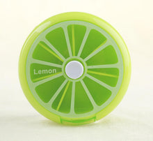 Load image into Gallery viewer, Pill Box Medicine Storage Organizer Fruit Case