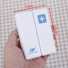 Load image into Gallery viewer, Pill Box Magnet Lid Seven Grids Case Pill Box Splitter