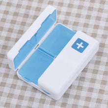 Load image into Gallery viewer, Pill Box Magnet Lid Seven Grids Case Pill Box Splitter