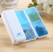 Load image into Gallery viewer, Pill Box Magnet Lid Seven Grids Case Pill Box Splitter