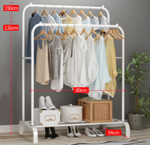 Load image into Gallery viewer, Clothes Rack Garment Rack Double Rod
