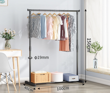 Load image into Gallery viewer, Clothes Rack Black