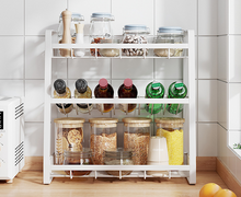 Load image into Gallery viewer, Countertop 3 Tier Spice Rack Organizer Kitchen Storage Holder Shelf