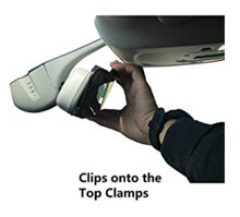 Load image into Gallery viewer, Anti Glare Rearview Mirror Clip-on Mirror 13" 330mm