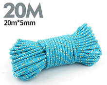 Load image into Gallery viewer, Guyline Tent Rope Camping Guy Line Cord 20m