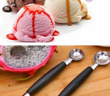 Load image into Gallery viewer, Double Head Ice Cream Fruit Scoop Spoon Melon Scooper