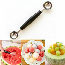 Load image into Gallery viewer, Double Head Ice Cream Fruit Scoop Spoon Melon Scooper
