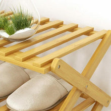 Load image into Gallery viewer, Foldable Multi Layer Shoe Rack Plant Stand