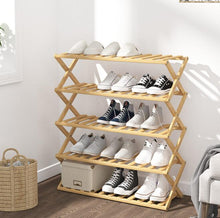 Load image into Gallery viewer, Foldable Shoe Rack Plant Stand 5 Tier