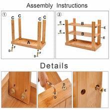 Load image into Gallery viewer, Shoe Bench Footstool Shelf