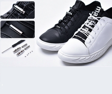 Load image into Gallery viewer, 1 Pair Easy No Tie Shoelaces Elastic White