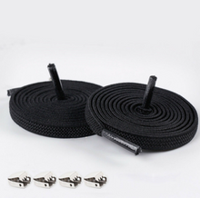 Load image into Gallery viewer, Elastic No Tie Lazy Flat Shoelaces