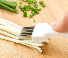 Load image into Gallery viewer, Kitchen Scallion Onion Shred Silk Knife
