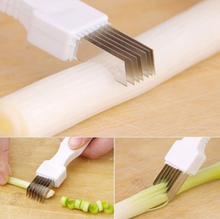 Load image into Gallery viewer, Kitchen Scallion Onion Shred Silk Knife