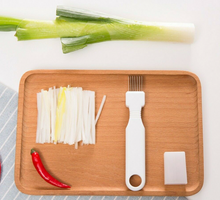 Load image into Gallery viewer, Kitchen Scallion Onion Shred Silk Knife