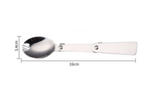 Load image into Gallery viewer, Foldable Fork Spoon