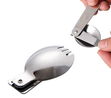 Load image into Gallery viewer, Foldable Fork Spoon