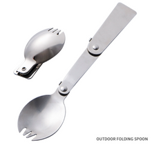 Load image into Gallery viewer, Foldable Fork Spoon