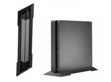 Load image into Gallery viewer, Vented Vertical Stand Dock Holder for Playstation 4 PS4 Slim Consoles