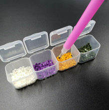 Load image into Gallery viewer, 28Grids Diamond Embroidery Painting Nail Art Accessories Display Storage Box