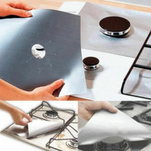Load image into Gallery viewer, Kitchen Gas Stove Top Burner Reusable Protector Liner Cleaning Pad Cover 4PCS
