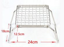 Load image into Gallery viewer, Outdoor Portable Foldable Stove Stand Rack Camping Pot Gas Stoves Burner Bracket