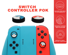 Load image into Gallery viewer, Nintendo Switch Thumb Grip Caps Soft Silicone Joystick Cover 4Pcs