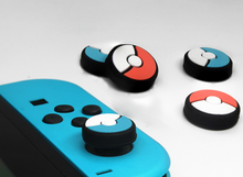 Load image into Gallery viewer, Nintendo Switch Thumb Grip Caps Soft Silicone Joystick Cover 4Pcs