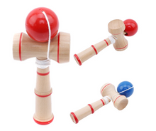 Load image into Gallery viewer, Ball and Cup Design Wooden Catch Skill Game Kids Hand-Eye Coordination Toy