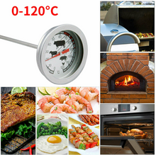 Load image into Gallery viewer, BBQ Meat Milk Kitchen Thermometer Grill Cooking Food Probe