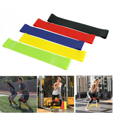 Load image into Gallery viewer, 5Pcs Resistance Loop Bands Set Strength Fitness Gym Exercise