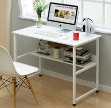 Load image into Gallery viewer, White Computer Desk PC Table Laptop Home Office Workstation