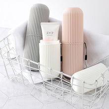 Load image into Gallery viewer, Travel Portable Toothpaste Toothbrush Holder Cover Case Storage Box Cup