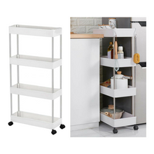 Load image into Gallery viewer, Kitchen Trolley Cart Storage Shelf