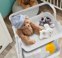 Load image into Gallery viewer, 3 Tier Storage Trolley Cart Storage Rack Stand Holder