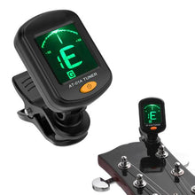 Load image into Gallery viewer, Digital Guitar Tuner Rotatable Clip-on Tuner