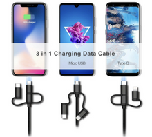 Load image into Gallery viewer, iPad Cable Samsung Tablet Cable 3 in 1