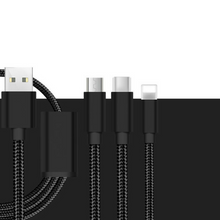 Load image into Gallery viewer, 3in1 Cable USB Charging Cable Apple Micro Type C Cable