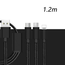 Load image into Gallery viewer, 3in1 Cable USB Charging Cable Apple Micro Type C Cable