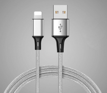 Load image into Gallery viewer, 2M Strong Braided USB Data Sync Charger Cable Lead For iPhone