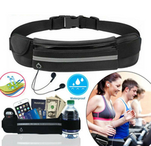 Load image into Gallery viewer, Waterproof Running Belt Pack Waist Bag