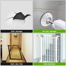 Load image into Gallery viewer, 4pcs/set Gate Protector Safety Wall Guard Protectors Door For Baby Dogs Gates