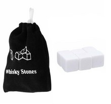 Load image into Gallery viewer, Whiskey Stones Chillers Granite Wine Drinks Cooler Ice Cubes 6PCS