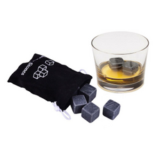 Load image into Gallery viewer, Whiskey Stones Chillers Granite Wine Drinks Cooler Ice Cubes 9PCS
