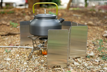 Load image into Gallery viewer, Foldable Wind Deflectors Outdoor Camping Gas Stove Wind Shield 10 Plates