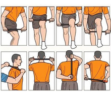 Load image into Gallery viewer, Muscle Roller Stick Soreness Body Massager Yoga Pilates Gear Relaxation Tool